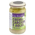 Соус Casa Rinaldi Artichokes and garlic in olive oil, 180г - изображение