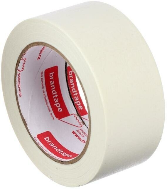 Лента малярная Brandtape, клейкая, 120 мкм, 48 мм х 50 м, 6 штук