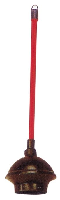 Крокочист Вантуз для удаления засоров "Классик", чаша 14,9 см., пластиковая ручка 48 см 51270-1 - фотография № 1