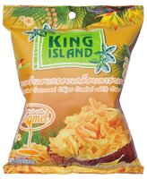 Чипсы King Island кокосовые с карамелью, 40 г