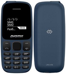 Мобильный телефон Digma Linx A106 синий