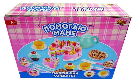 Набор маленького кондитера, 54 предмета ABtoys PT-00278