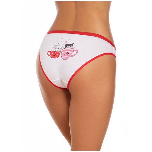 MiNiMi белье MF_Amore_221_Slip bianco cats 48-L