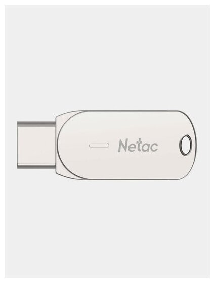 Флешка Netac U785С, 64Gb, USB 3.0/USB Type-C, Серебристый NT03U785C-064G-30PN - фото №10