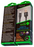 Кабель Navitoch USB - microUSB (JL-M015) 3 м черный