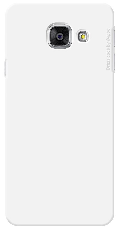 фото Силиконовый чехол BUYOO для Samsung Galaxy A5 2016 (белый) / Самсунг Галакси А5 2016 (White)