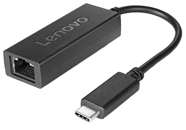 Адаптер USB-C to LAN Ethernet-адаптер Lenovo ThinkPad USB-C Ethernet / 4x90s91831