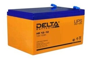 Аккумуляторная батарея DELTA Battery HR 12-12 12В 12 А·ч