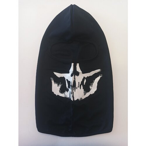 фото Балаклава черная с челюстью китай