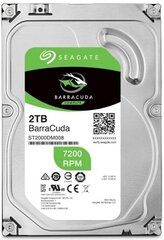 Жесткий диск 3.5" Seagate BarraCuda 2 ТБ, SATA III, 256Mb, 7200 rpm (ST2000DM008)