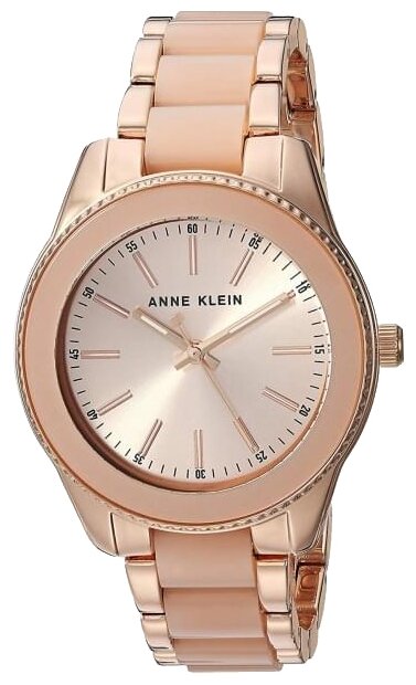 Наручные часы ANNE KLEIN Plastic 3214LPRG, мультиколор, золотой