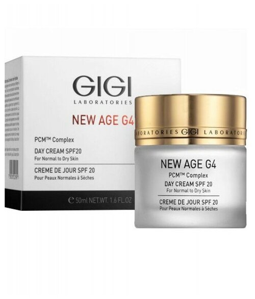 GIGI NEW AGE G4 Day cream SPF 20 PCM™ Дневной крем омолаживающий, 50 мл