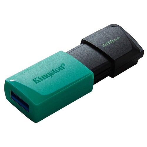 Флеш-память Kingston DataTraveler Exodia M, 256Гб, USB 3.2 gen.1 бирюзовый флеш диск kingston 256gb datatraveler exodia m dtxm 256gb usb3 0 черный зеленый