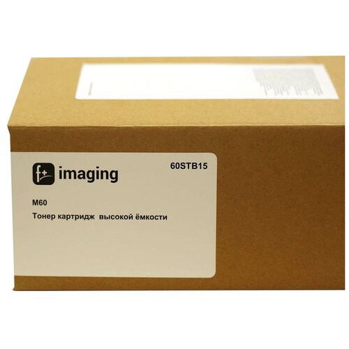 Картридж F+ Imaging для M60ade (60STB15), 15 000 стр. f 15000 60stb15 картридж
