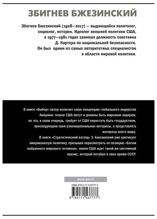 Выбор. Стратегический взгляд (Збигнев Бжезинский) - фото №2