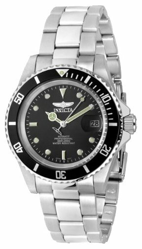 Наручные часы INVICTA 8926ob, черный, серебряный