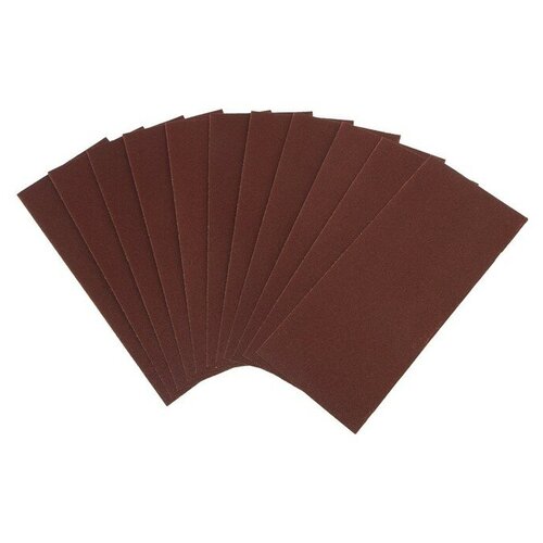 Шкурка шлифовальная в листах тундра на бумажной основе водост 115 х 280 Р100 10 шт 251₽