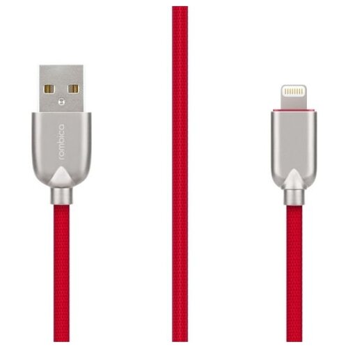 Кабель Rombica Digital USB - Lightning MFI (MB-05) 1 м, красный