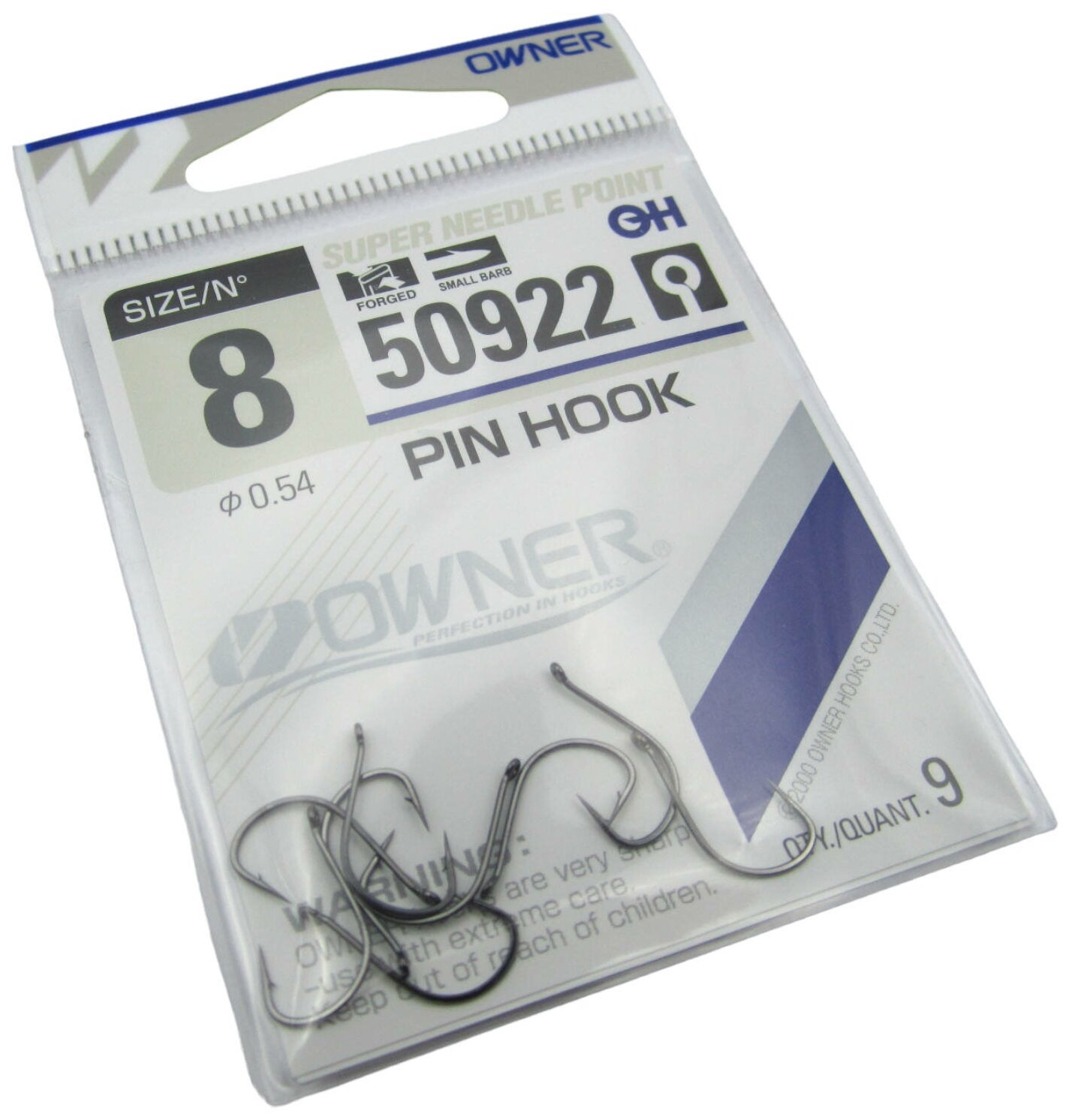 Крючок Owner 50922 Pin Hook № 8