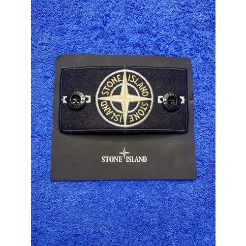 Патч Stone island Черно-белый