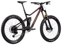 Горный (MTB) велосипед Merida One-Sixty Metalrida (2019) melalic black (red lightning) S (164-173) (