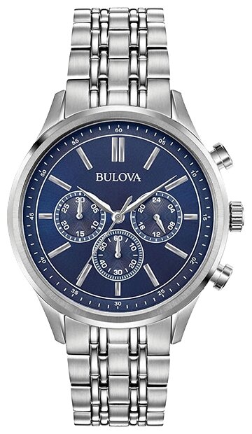 Наручные часы BULOVA 96A210, синий