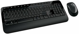 Клавиатура и мышь Microsoft Wireless Desktop 2000 Black USB