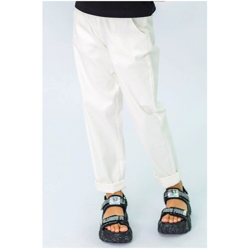 фото Брюки deloras, размер 164, бежевый