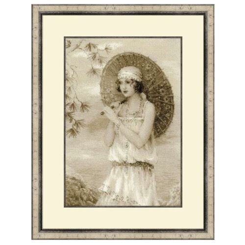 фото Риолис набор для вышивания крестом старая фотография. ривьера 26 x 38 (1434)