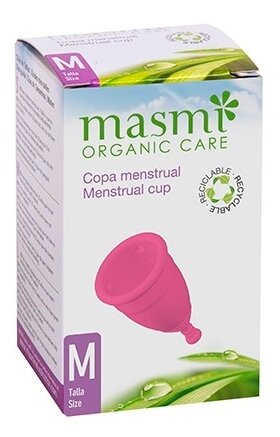 MASMI Organic Care. Гигиеническая менструальная чаша размер М