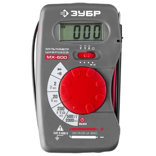 фото Мультиметр зубр мх-600 59800