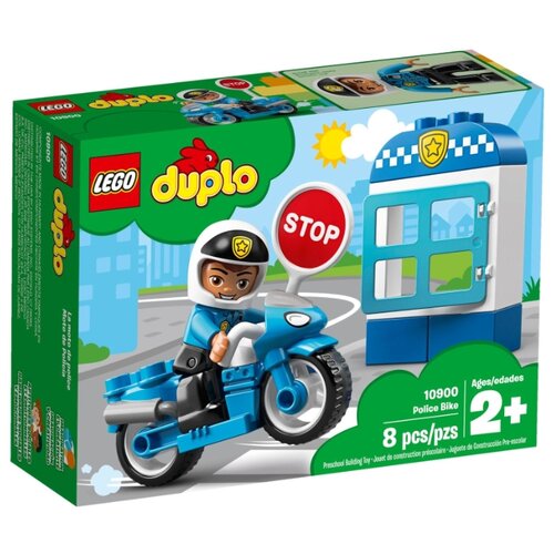 фото Конструктор LEGO Duplo 10900 Полицейский мотоцикл