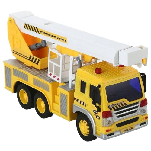 Автокран Fun toy 44404/10 1:16 желтый