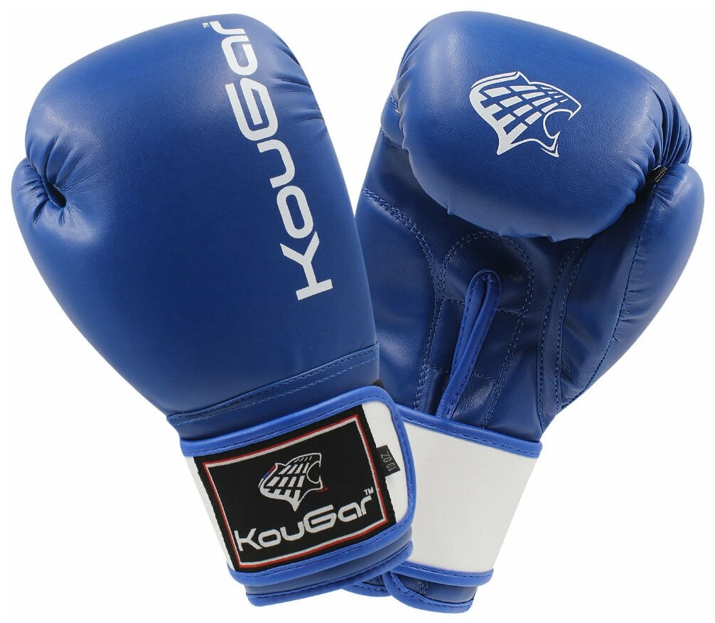 Перчатки боксерские Kougar Ko300-6, 6oz, синий