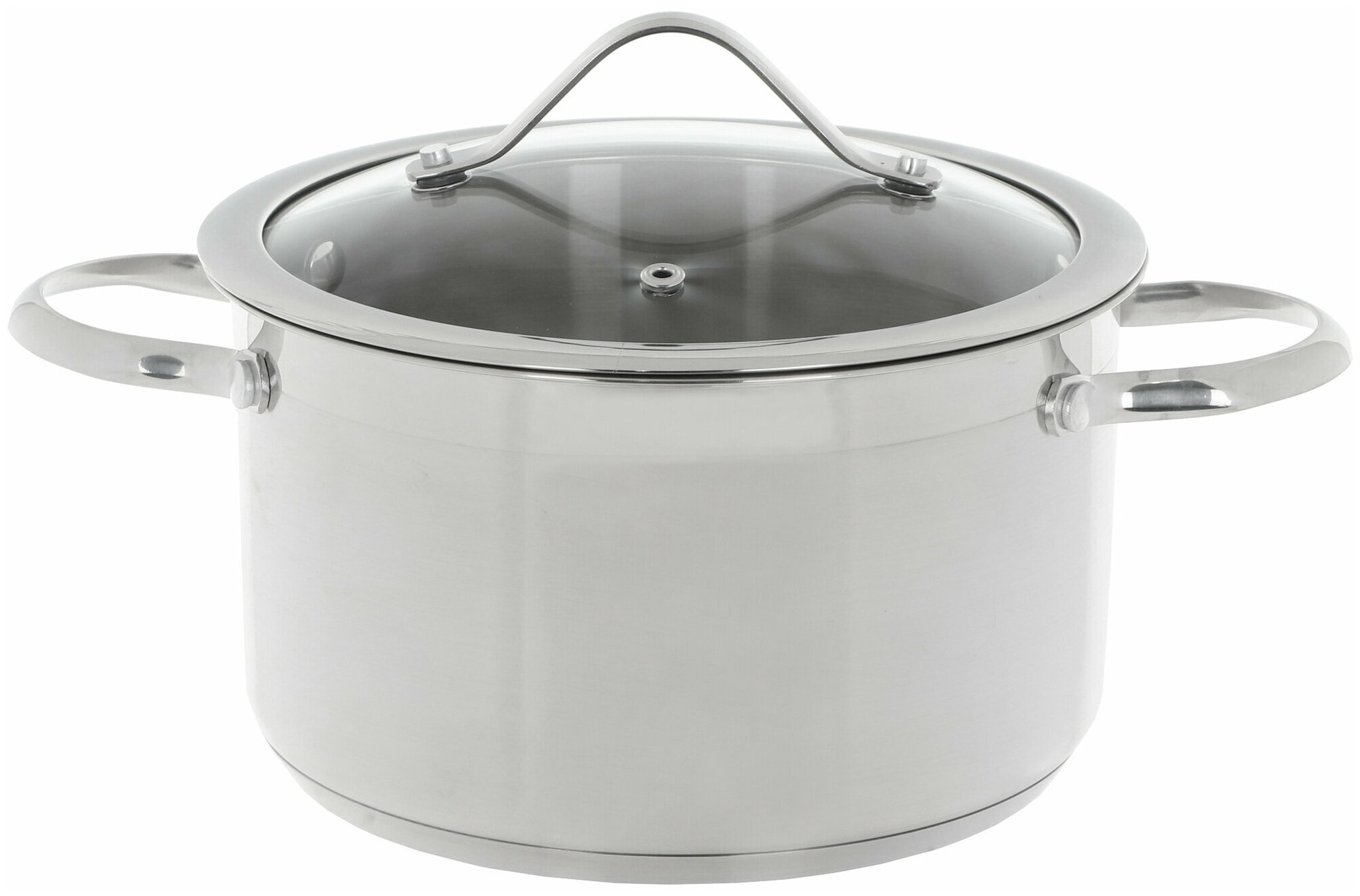 фото Кастрюля 20 см 3,5 литра Vantage нержавеющая сталь 2 предмета