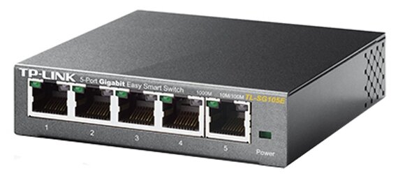 Коммутатор Tp-link TL-SG105E 5 ports Switch Ethernet 10/100/1000M