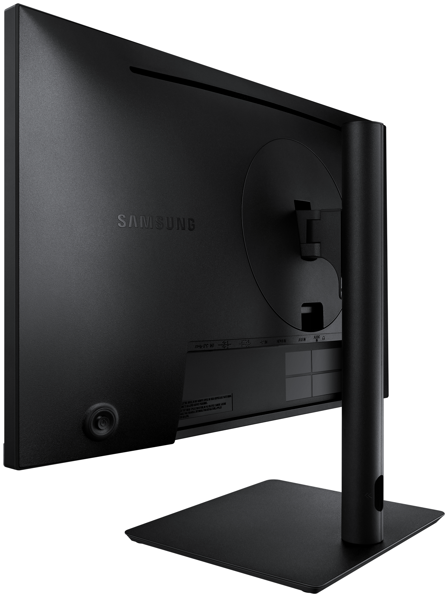 Монитор SAMSUNG S24R650FDI 23.8", темно-серый [ls24r650fdixci] - фото №6