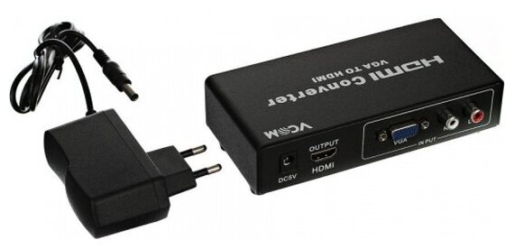 Конвертер Vcom VGA+аудио => HDMI,