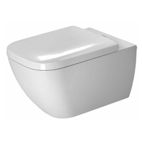 DURAVIT Happy D.2 222109 с горизонтальным выпуском белый унитаз подвесной duravit rimless happy d 2 2222098900