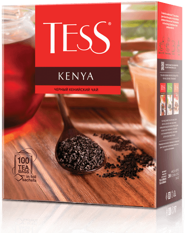 Чай Tess черный Kenyan в пакетиках, 100 шт