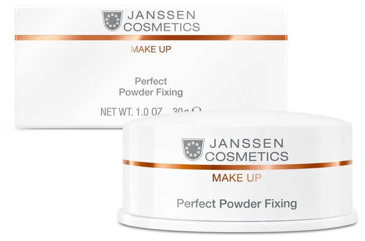 Janssen Cosmetics, Специальная пудра для фиксации макияжа Perfect Powder Fixing, 30 г