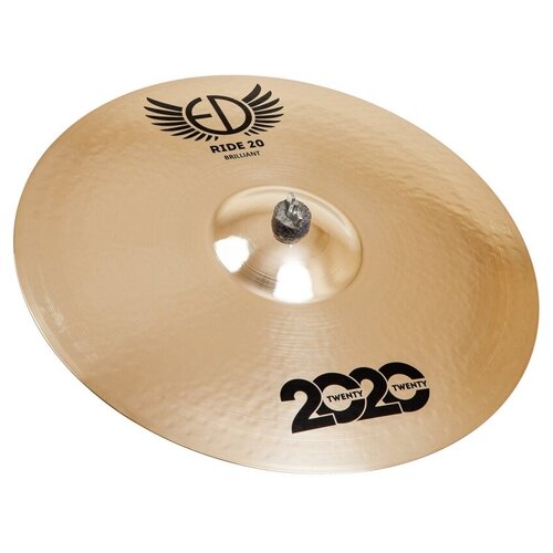 ED CYMBALS / Россия ED2020RI20BR 2020 Brilliant Ride Тарелка 20, ED Cymbals sabian 20 aax x plosion ride тарелка 20 ride