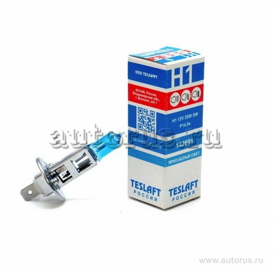 Лампа 12v H1 55w Teslaft 1 Шт. Картон 142691 Teslaft арт. 142691