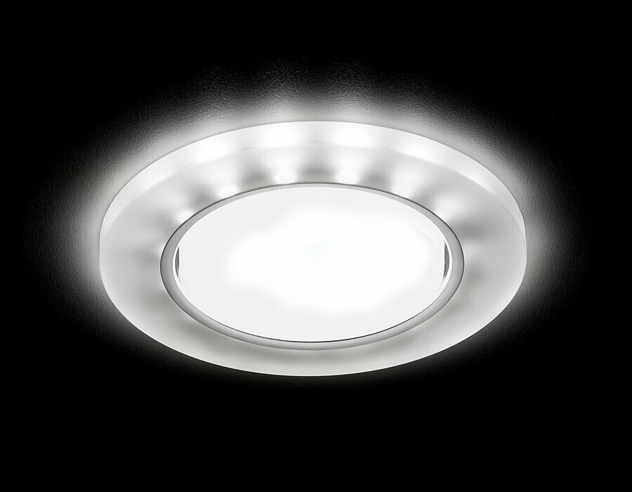 Встраиваемый светодиодный светильник Ambrella Light GX53 LED G214 CH/WH - фотография № 2