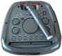 Колонка акустическая портативная комбоусилитель (Караоке) TWS1103 /1 микрофон/bluetooth/TWS/Usb/FM/TF card/Аудио вход/Вход для гитары/P. M. P. O 12000W