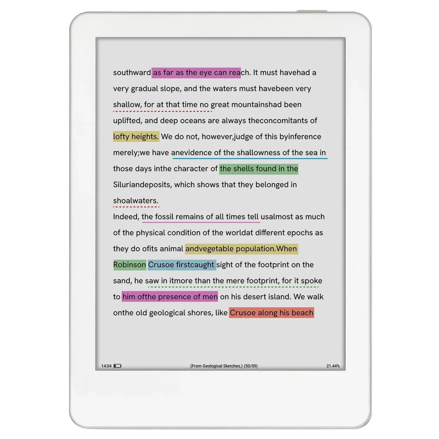 Электронная книга PYLV Meebook M6C 6 дюймов — фото 1