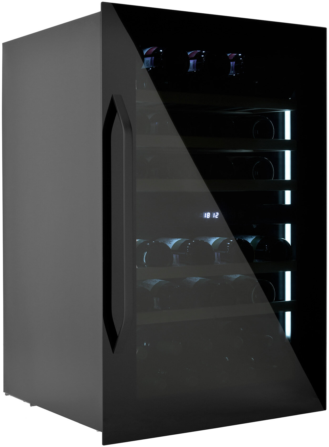 Встраиваемый винный шкаф Zugel ZCWI570DB