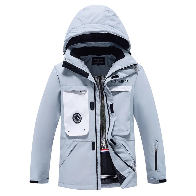 Комплект верхней одежды сноубордический ARCTIC QUEEN размер XS серый