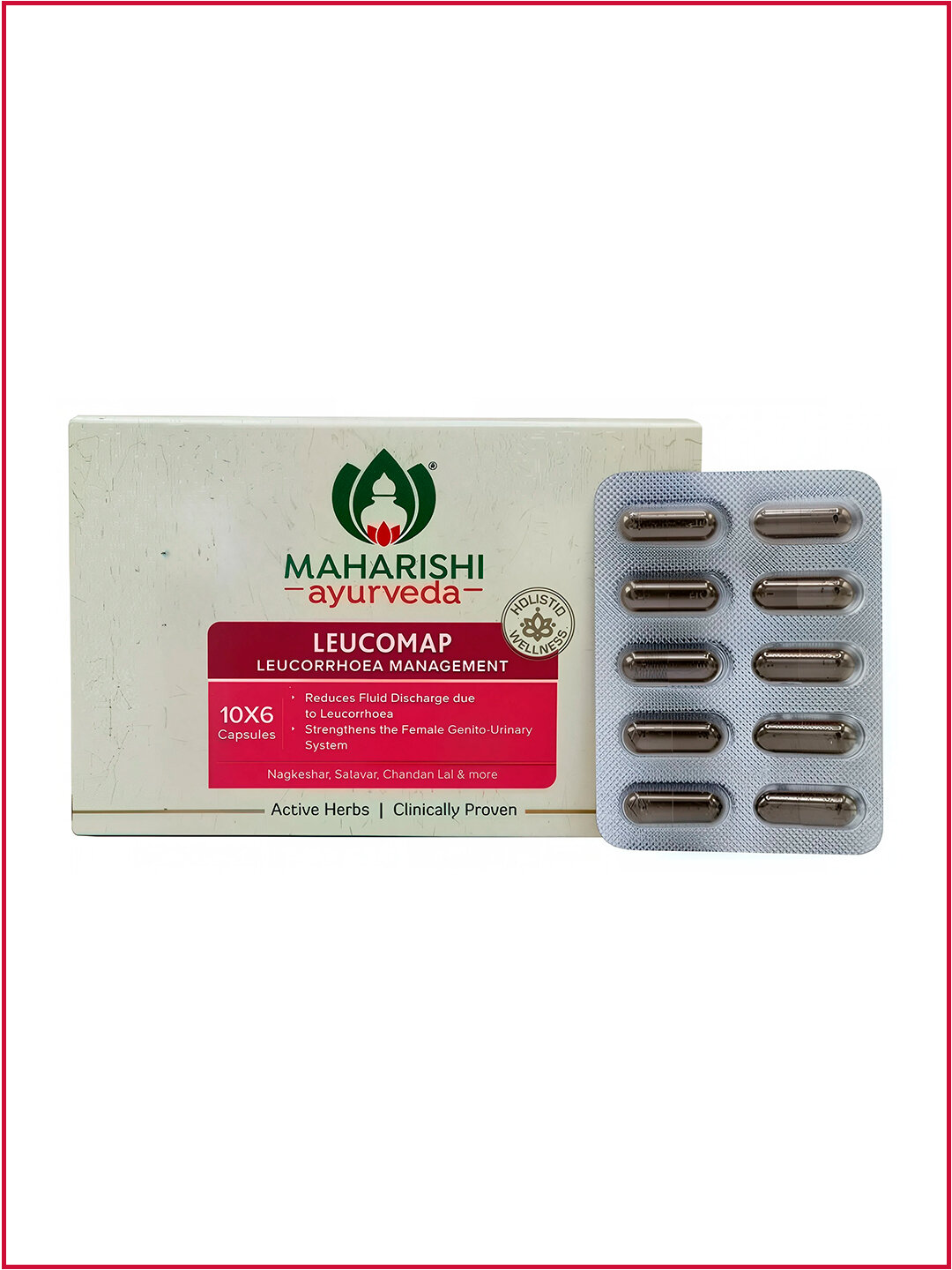 Изображение Лейкомап Махариши Аюрведа / Leucomap Maharishi Ayurveda 60 кап