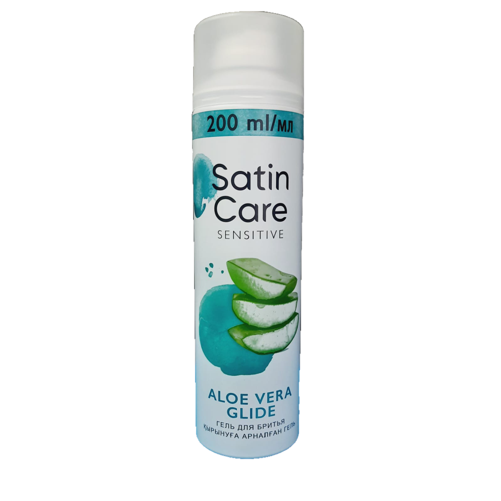 Гель для бритья женский Gillette Satin Care для чувствительной кожи, 200мл